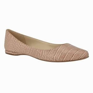 Nine West Speakup Almond Toe Flats - Brown - Ireland (OZ6273915)